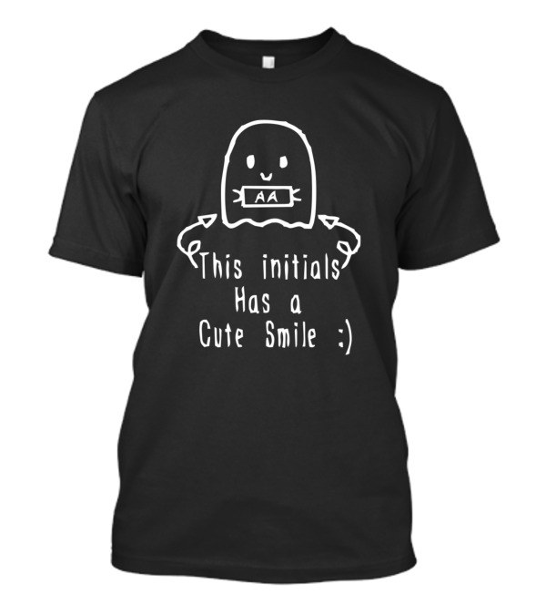 This Initials Has A Cute Smile :) T-Shirt