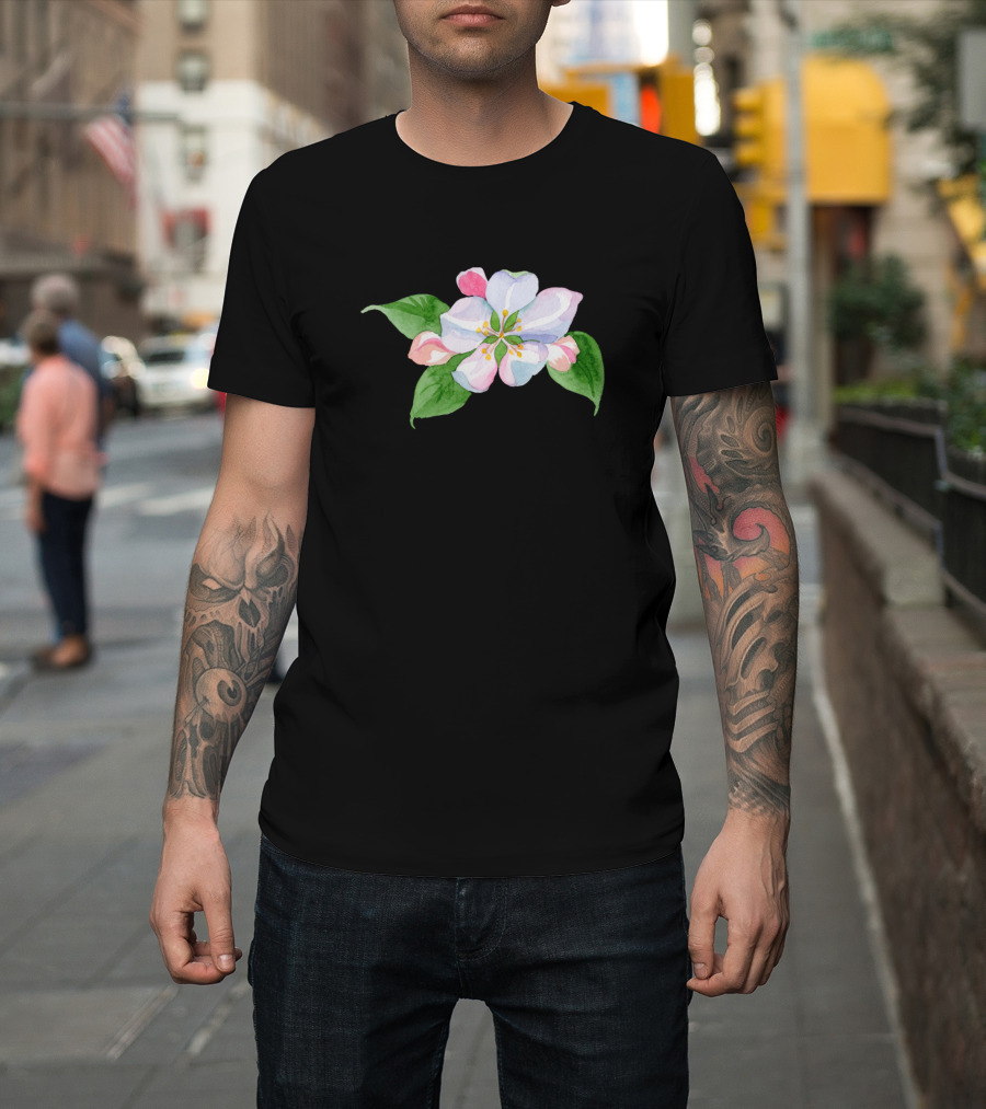 Apple Blossom with Leaves T-Shirt