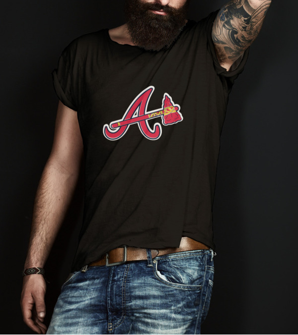 Atlanta Braves Tomahawk Logo Official Merchandise T-Shirt