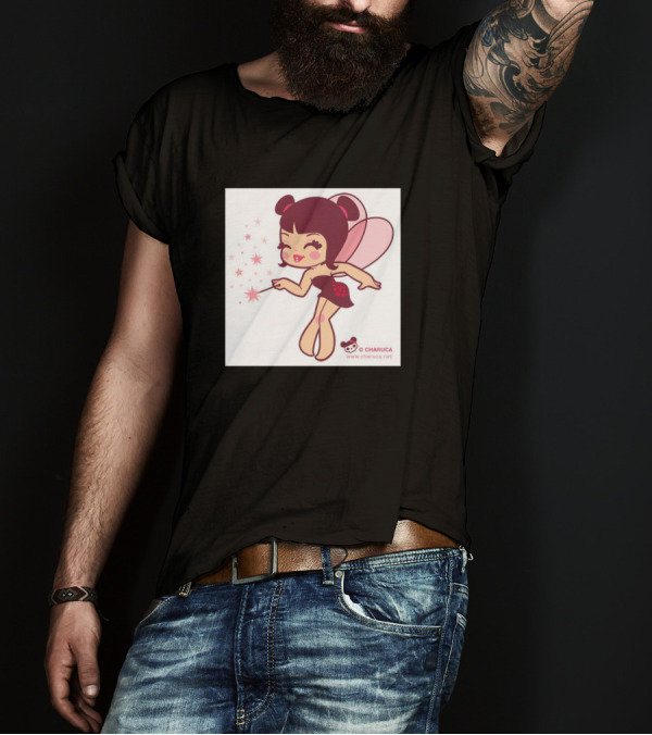 Charuca Strawberry Fairy Sparkle Wand T-Shirt