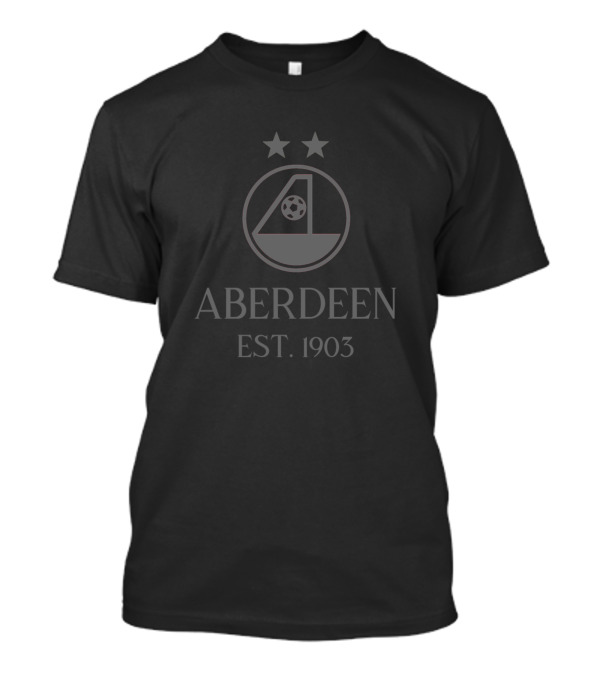 Aberdeen Est. 1903 Football Badge Two Stars T-Shirt