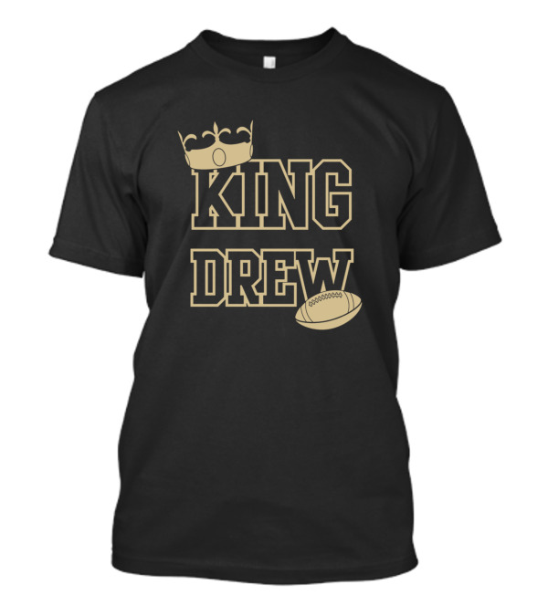 King Drew Orleans New Orleans Football T-Shirt