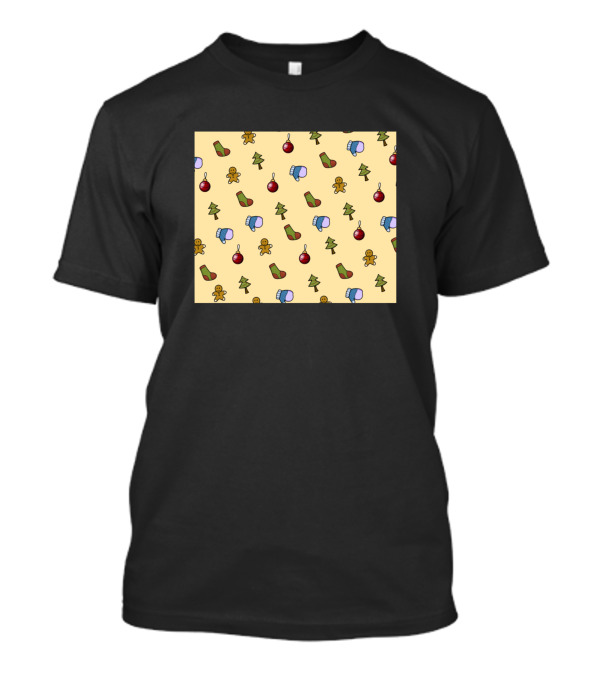 Christmas Glove Tree Ball Cookie Snow T-Shirt