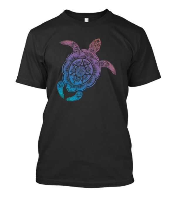 Magical Sea Turtle Kaleidoscope T-Shirt