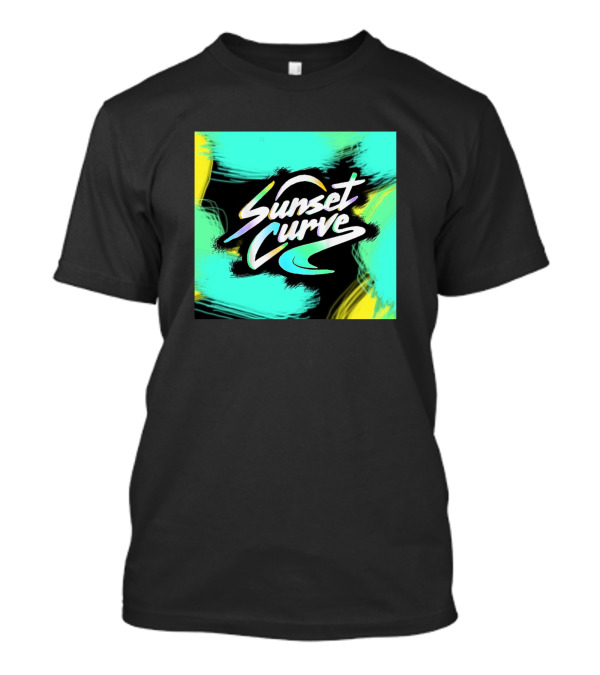 Sunset Curve Julie The Phantoms Brush T-Shirt