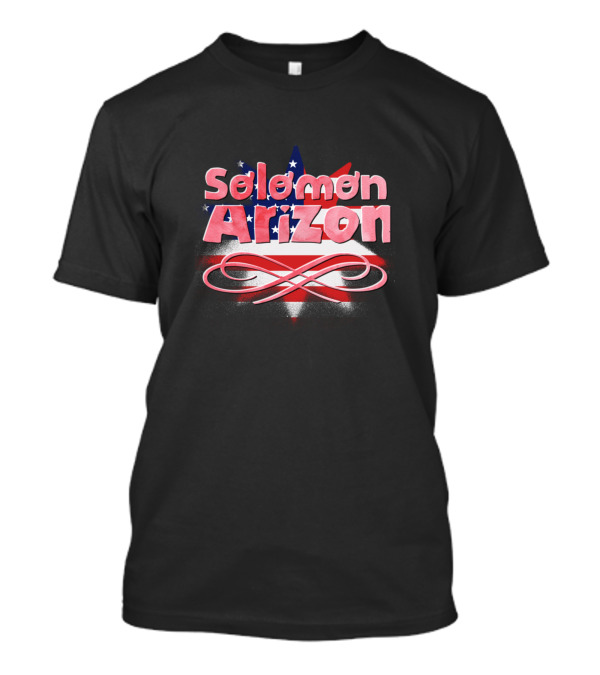 Solomon Arizona USA Star Flag Infinity T-Shirt