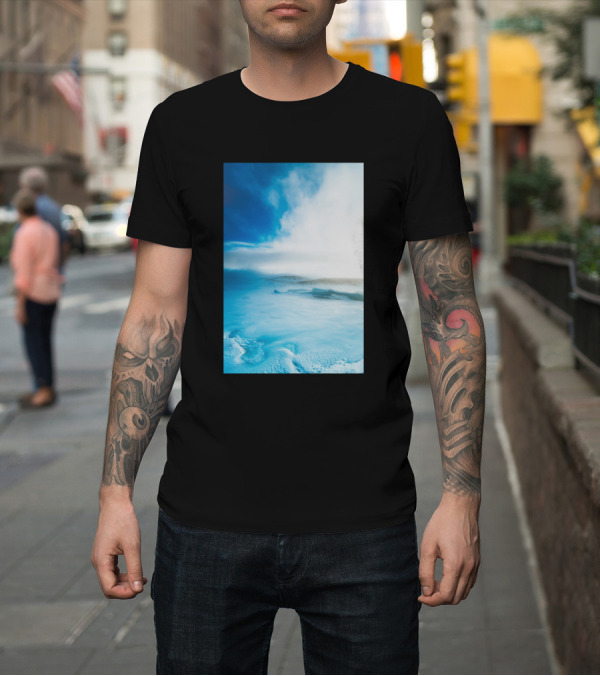 Shirt: Blue Summer Sunset Horizon Vista T-Shirt Blue Summer Sunset Horizon Vista T-Shirt