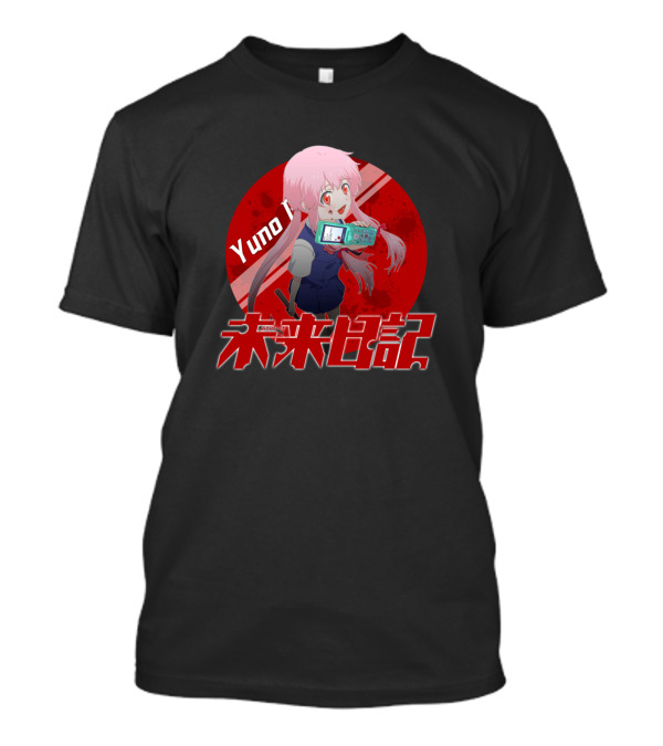 Mirai Nikki Yuno Gasai Future Diary Anime Character T-Shirt