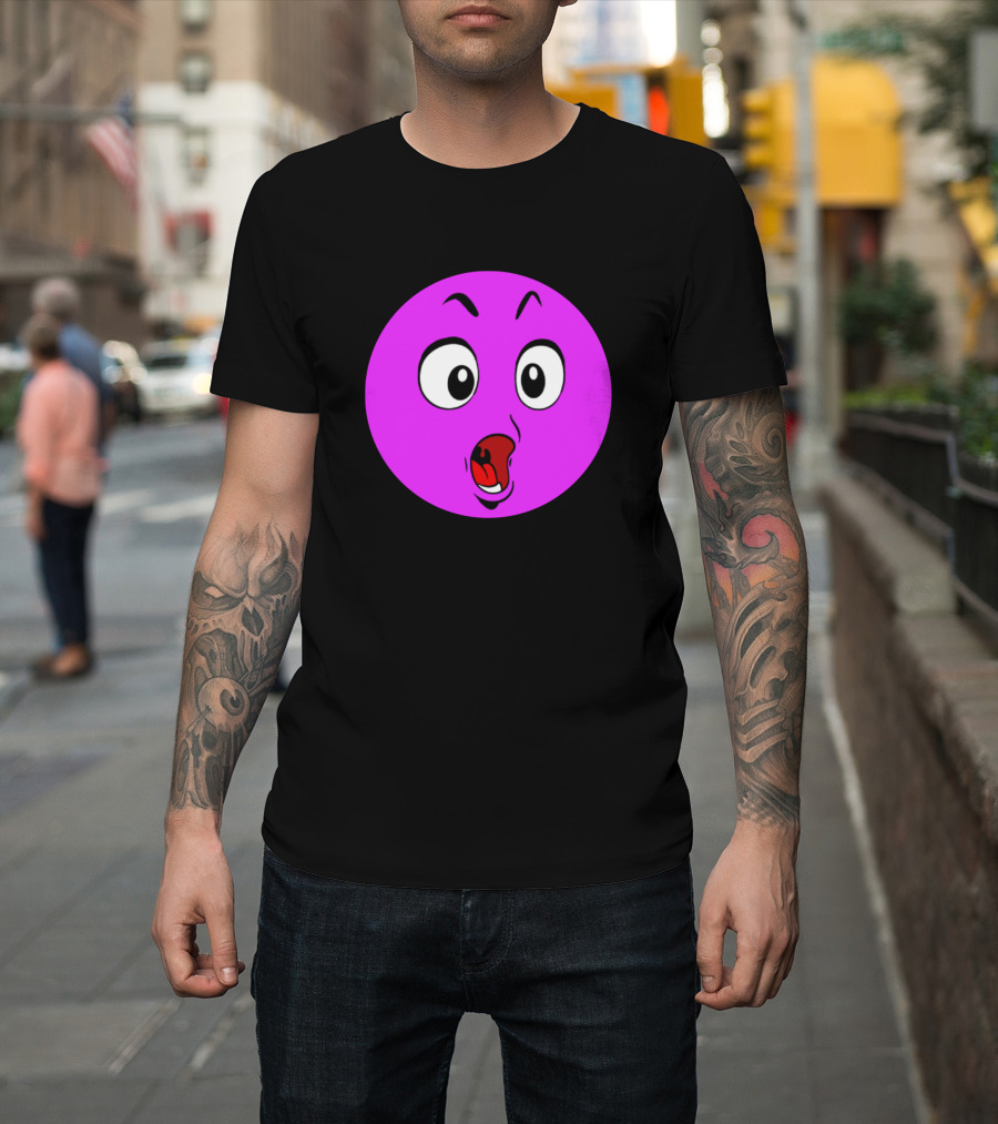 Smile Happy Surprise Emoticon Face T-Shirt
