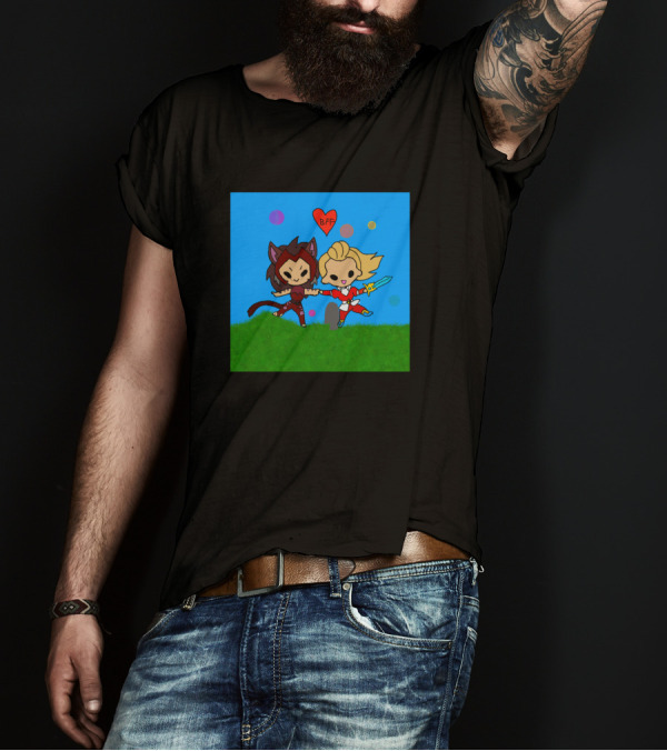 BFF Baby Catra And Baby Adora Friends Forever T-Shirt