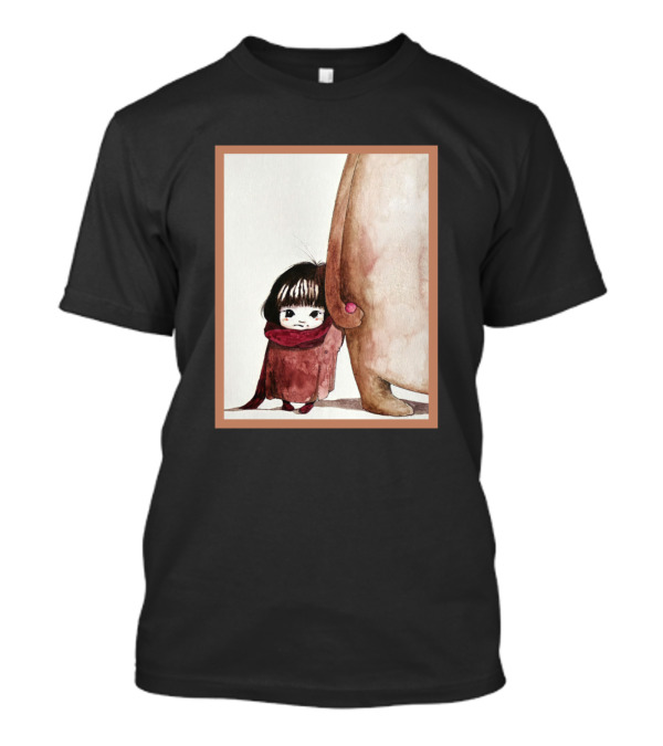 Little Lovely Squad Watercolor Illustration Friendship T-Shirt