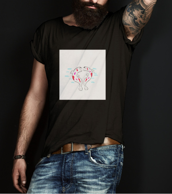 Kois In Love Harmony Watercolor T-Shirt