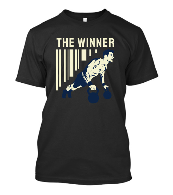 The Winner Athletic Training Push-Up Kettlebell T-Shirt