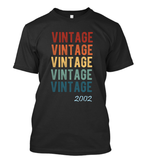 Vintage Birthday 2002 T-Shirt