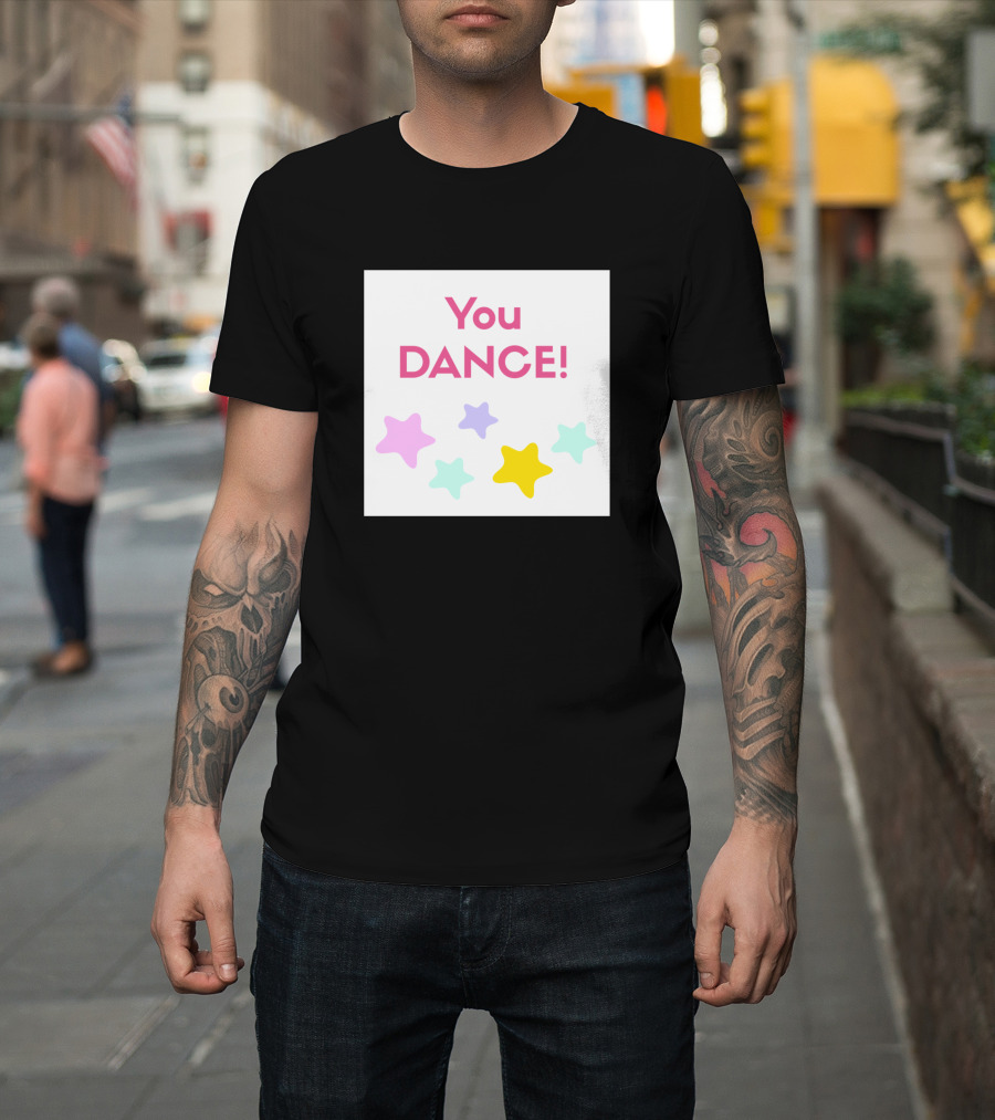 Norris Nuts You Dance Colorful Stars T-Shirt