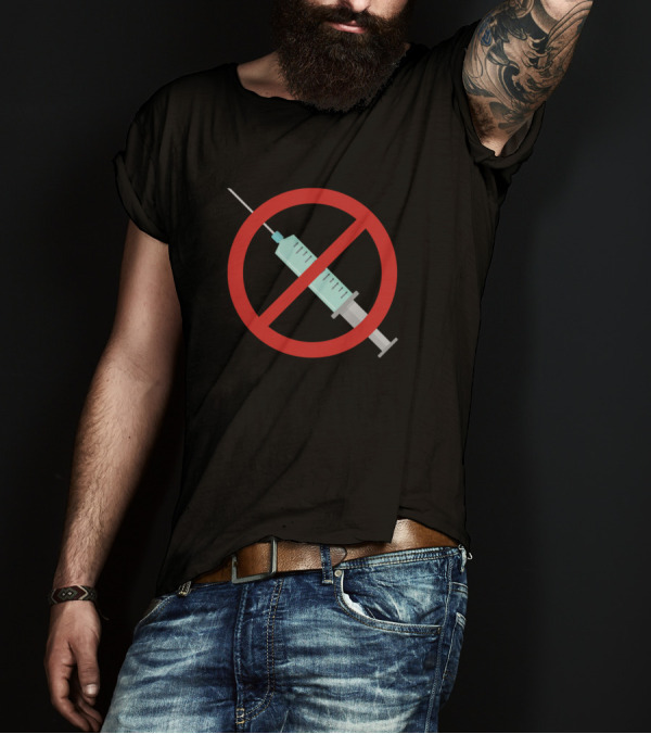 Pharma Ain't My Mama No Syringe T-Shirt