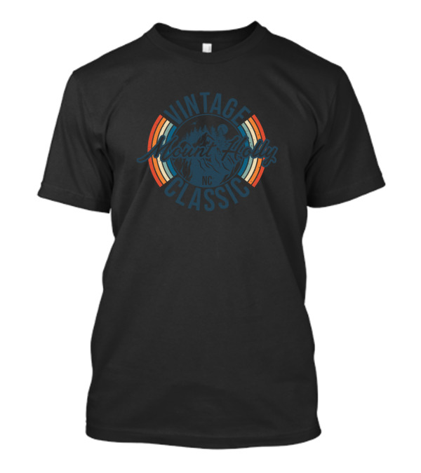 Vintage Mount Holly NC Classic Retro College T-Shirt