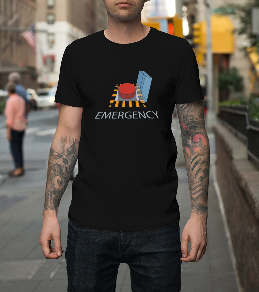 Emergency Button T-Shirt