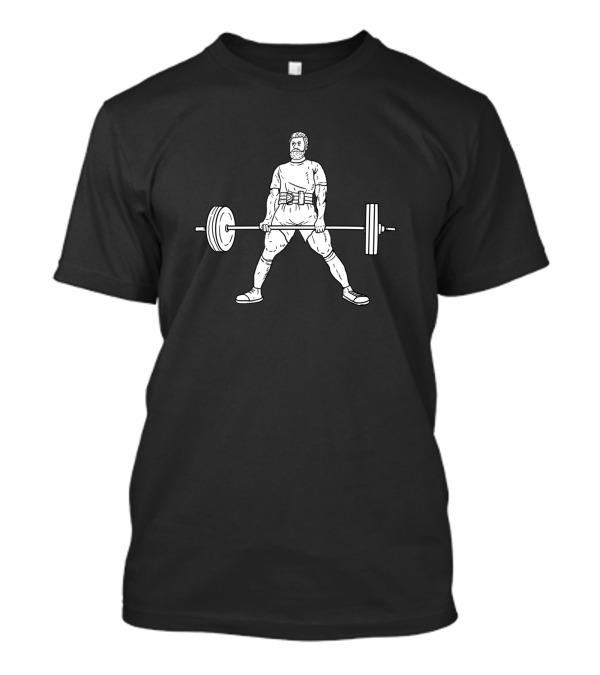 Deadlift Powerlifting Training Bodybuilding Strongman T-Shirt
