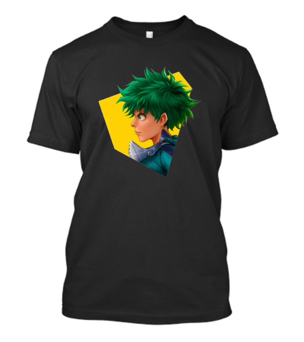 Izuku Midoriya My Hero Academia Anime Character Profile T-Shirt