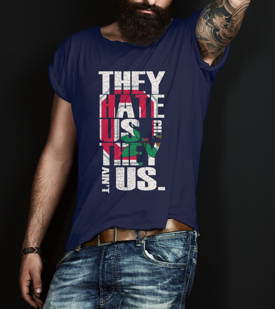 Ohio State Buckeyes They Hate Us Because They Ain't Us T-Shirt