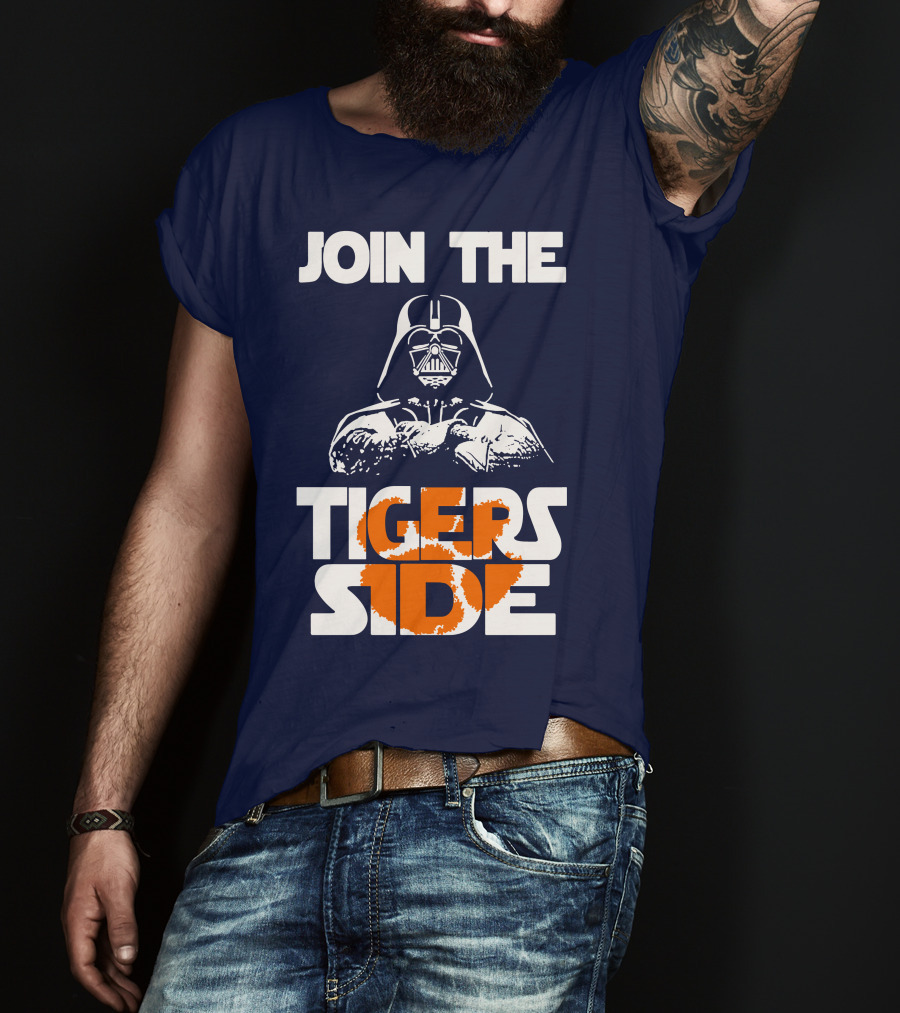 Join The Tigers Side Clemson Tigers T-Shirt