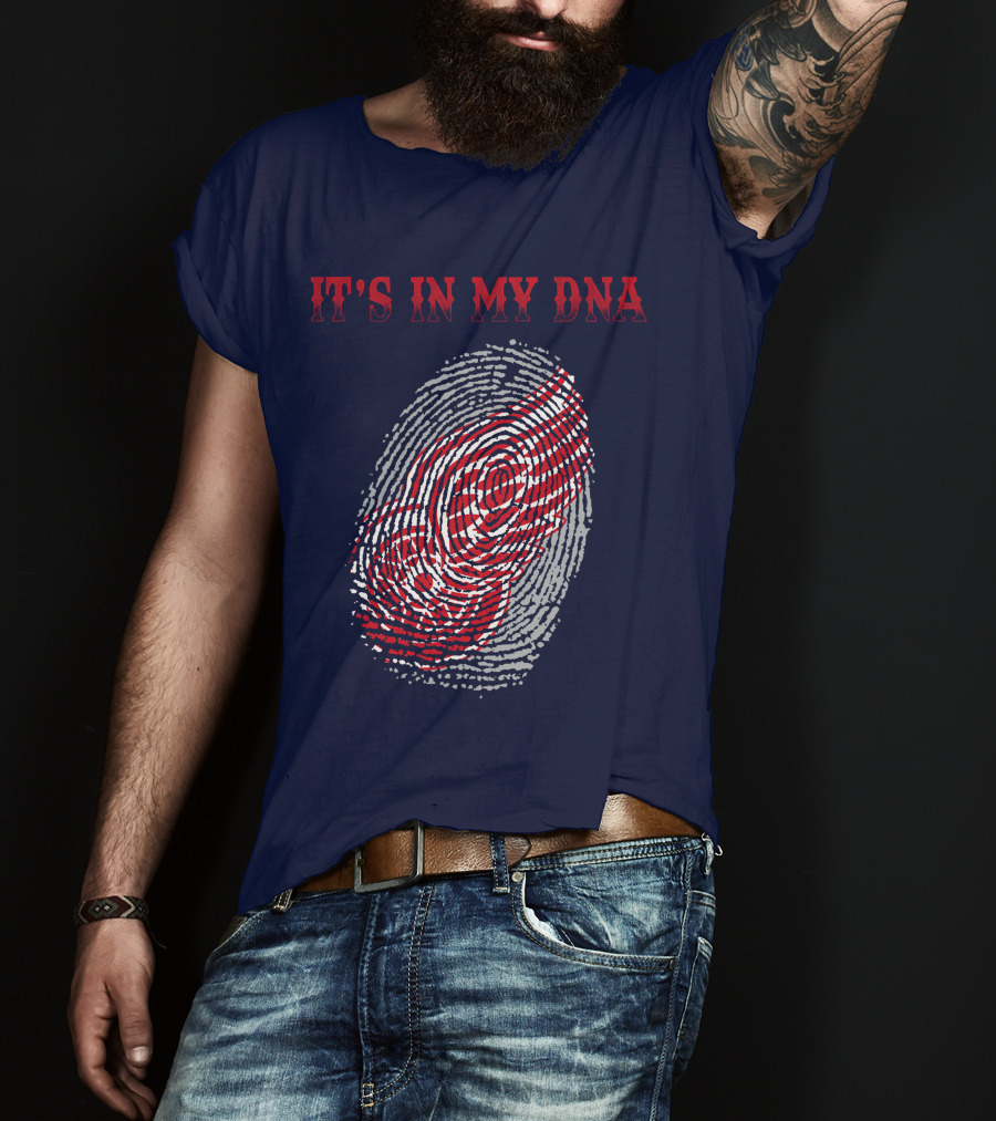It's In My Dna Detroit Redwings T-Shirt