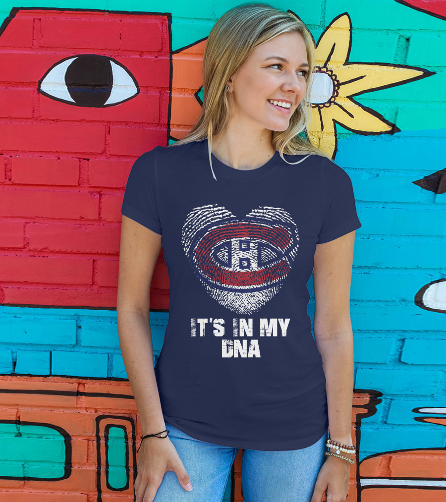 Montreal Canadiens It's In My Dna T-Shirt