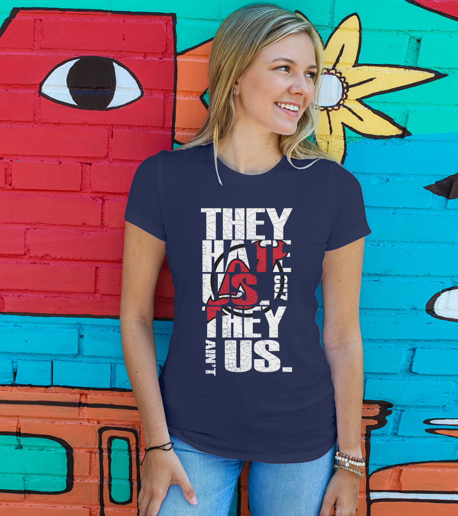 They Hate Us 'Cause They Ain't Us New Jersey Devils T-Shirt