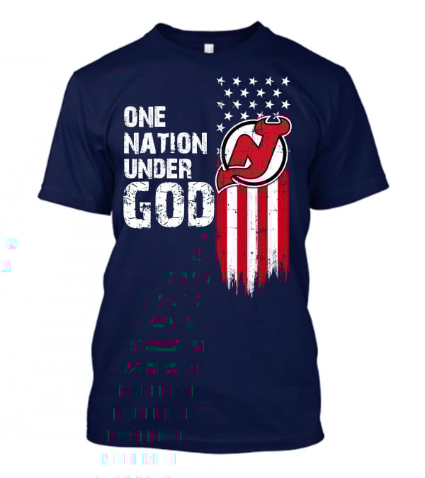 One Nation Under God New Jersey Devils T-Shirt