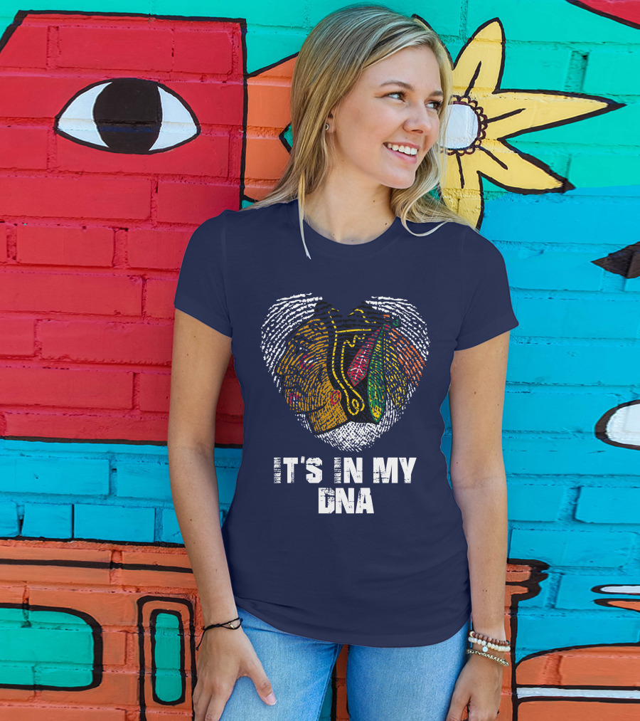 Chicago Blackhawks It's In My Dna T-Shirt