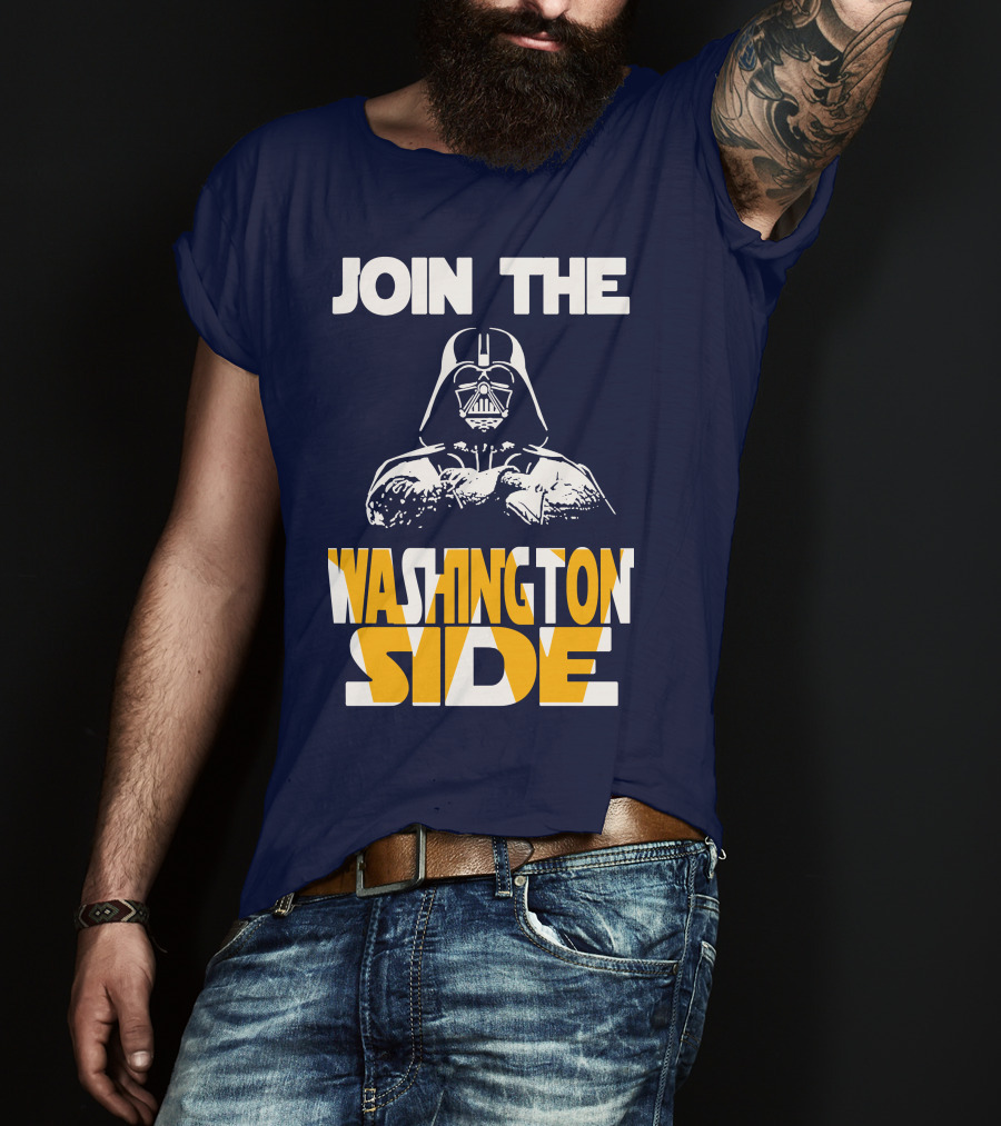Join The Washington Side Darth Vader T-Shirt