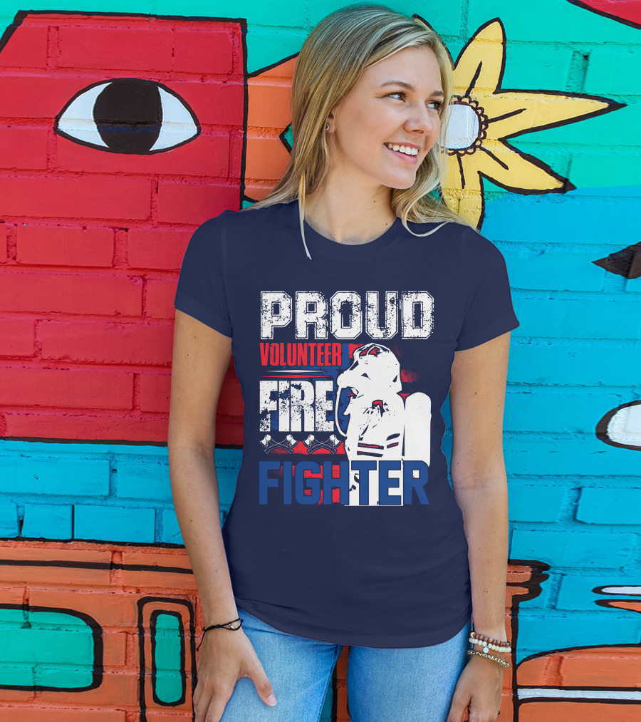 Proud Volunteer Firefighter T-Shirt