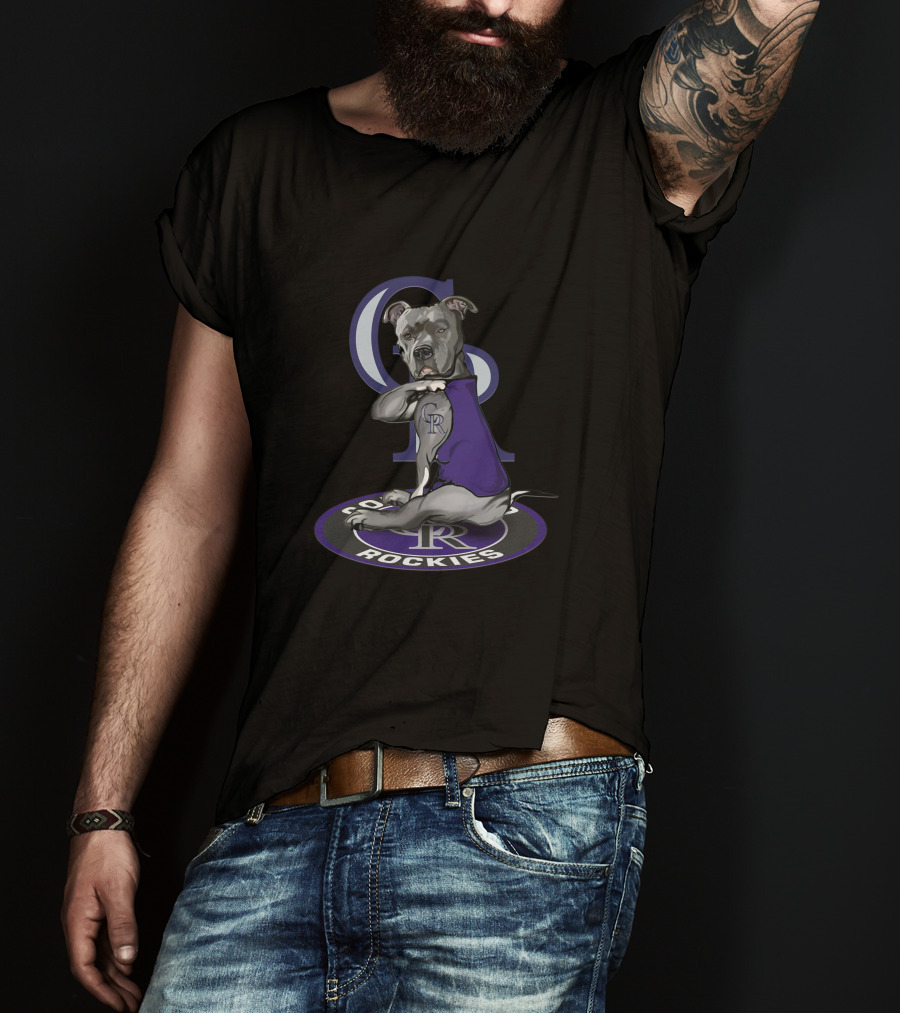 Colorado Rockies Dog Mascot 09 Rockies T-Shirt