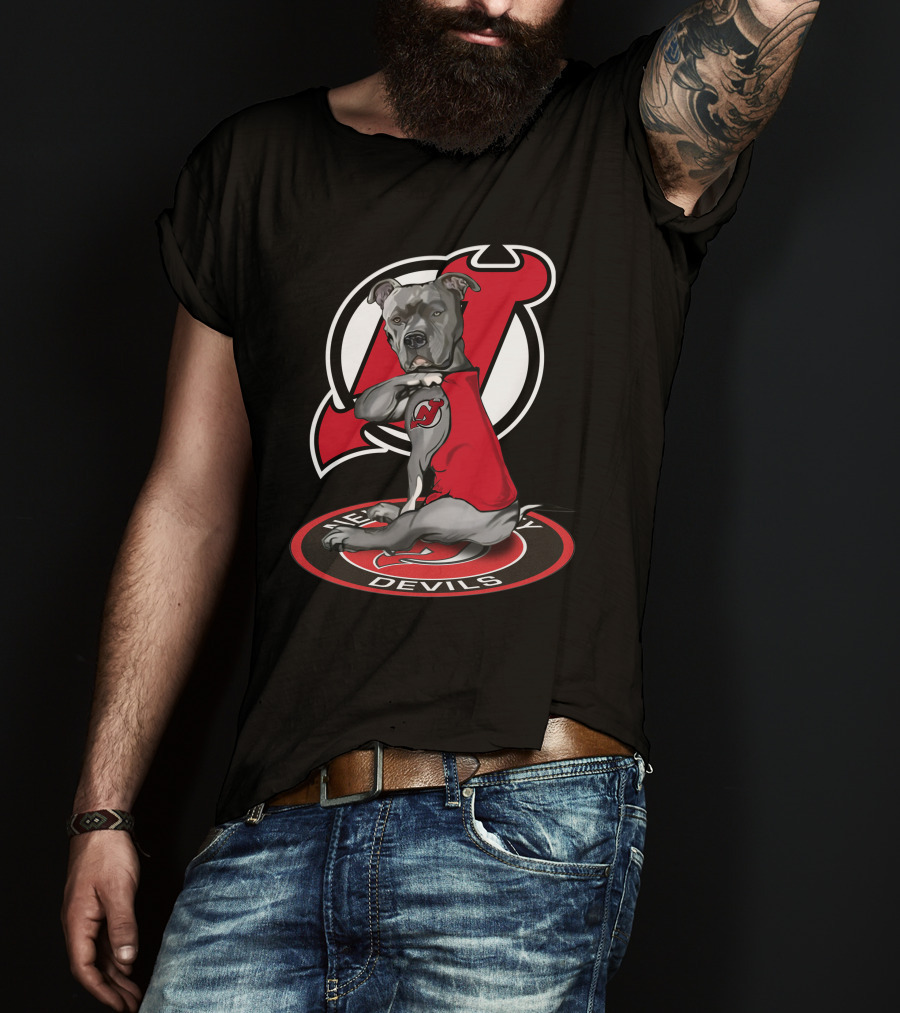 New Jersey Devils Dog Mascot 18 T-Shirt