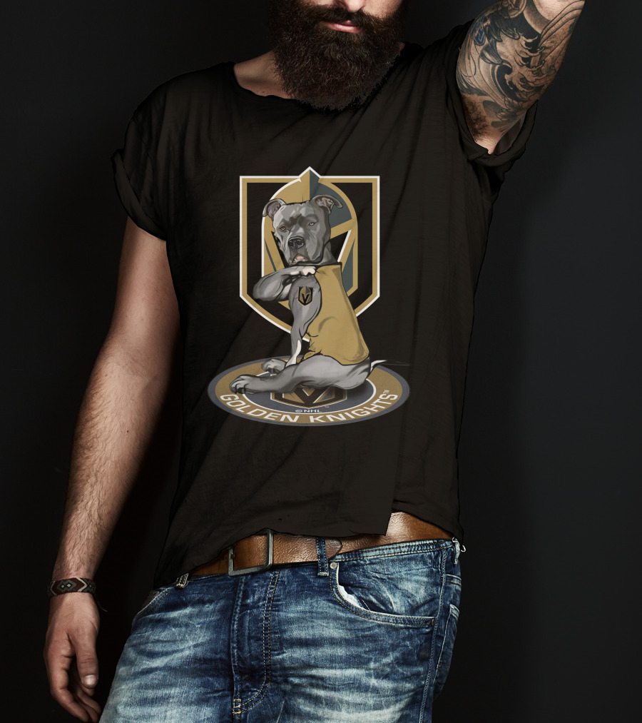 Vegas Golden Knights 29 NHL Dog T-Shirt