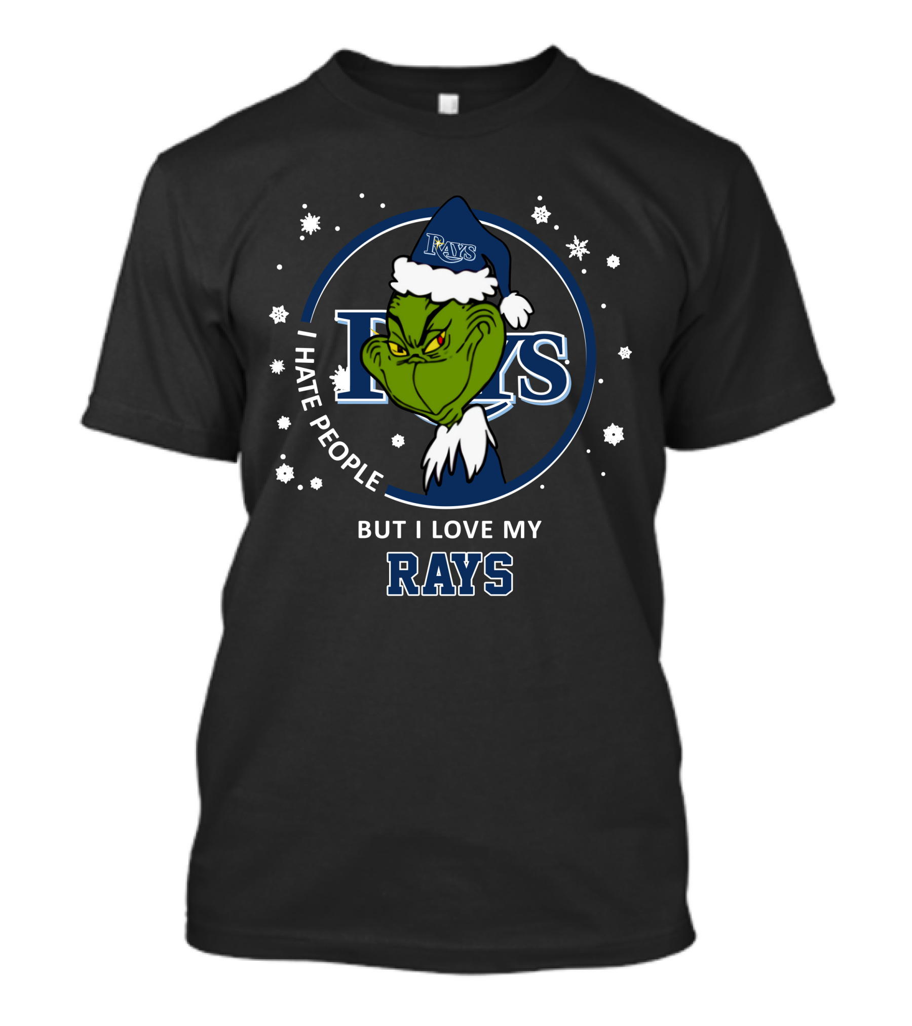 I Hate People But I Love My Tampa Bay Rays T-Shirt
