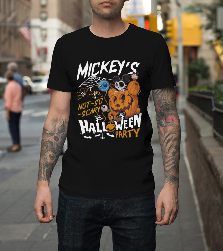 Mickey's Not-So-Scary Halloween Party T-Shirt