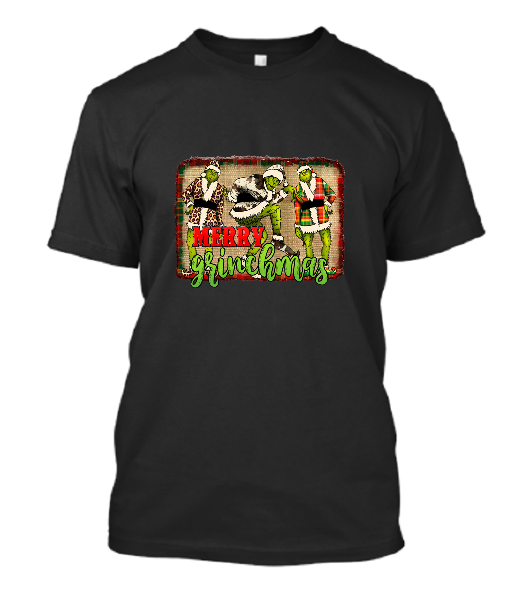 Merry Grinchmas Grinch In Festive Outfits T-Shirt