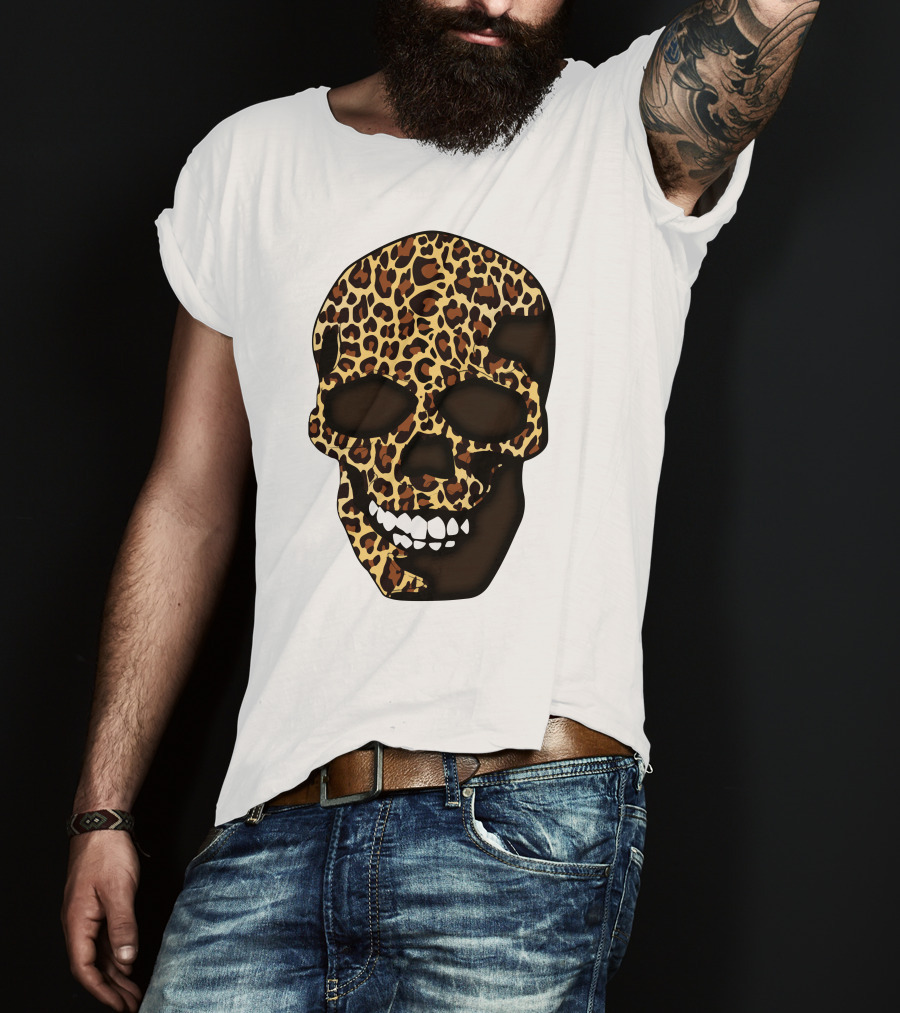 Skull Leopard T-Shirt