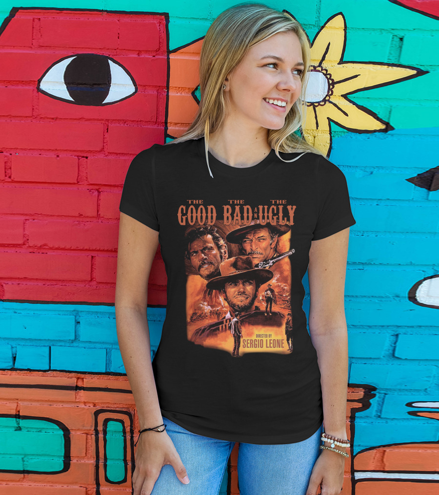 The Good The Bad And The Ugly Directed By Sergio Leone T-Shirt