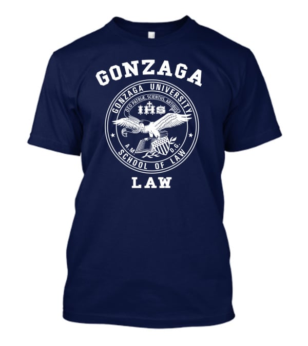 Gonzaga University School Of Law Seal Emblem T-Shirt