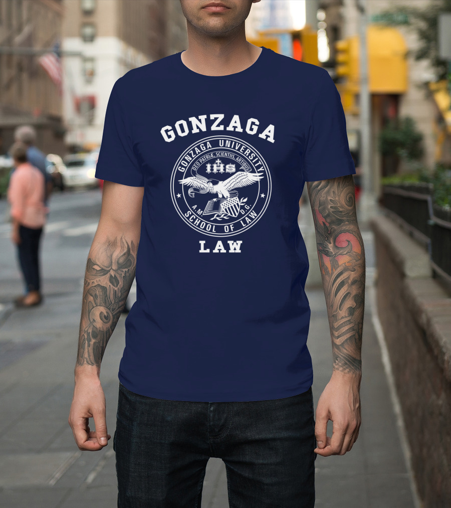 Gonzaga University School Of Law Seal Emblem T-Shirt
