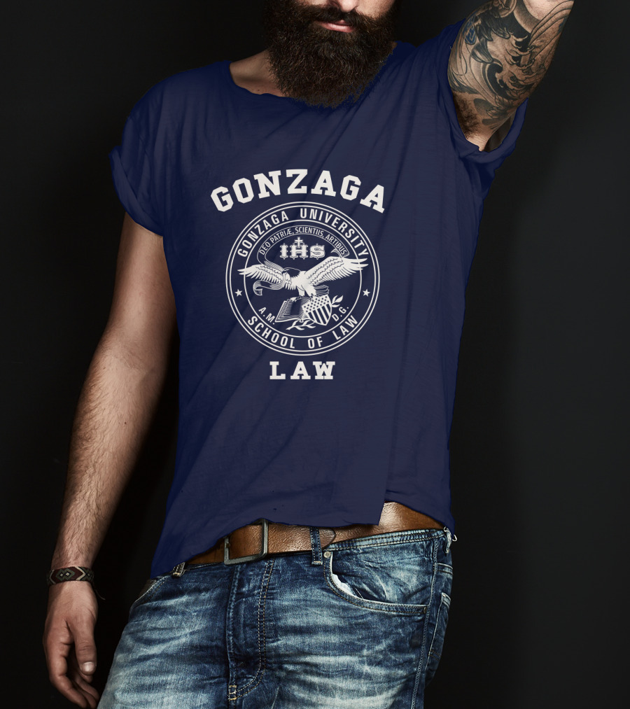 Gonzaga University School Of Law Seal Emblem T-Shirt