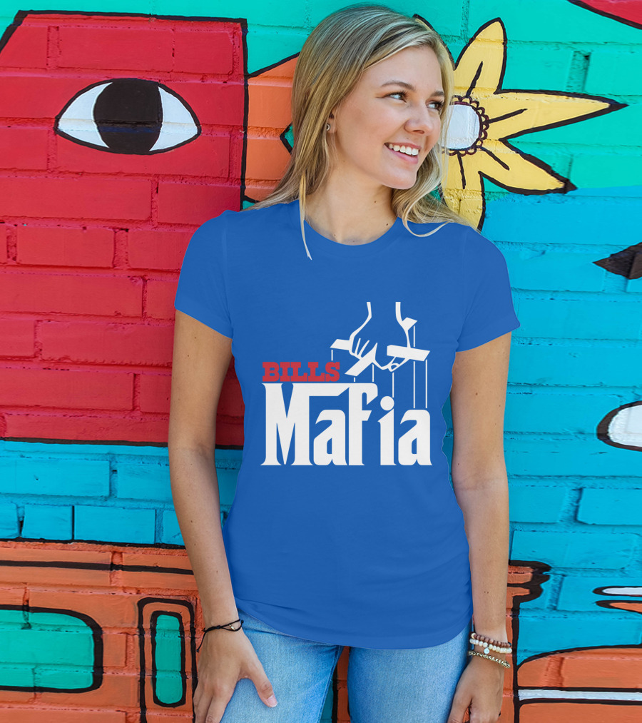 Bills Mafia Parody Godfather T-Shirt