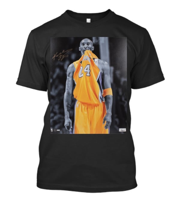 Kobe Bryant Mamba Mentality Lakers Basketball Icon 24 Signature T-Shirt