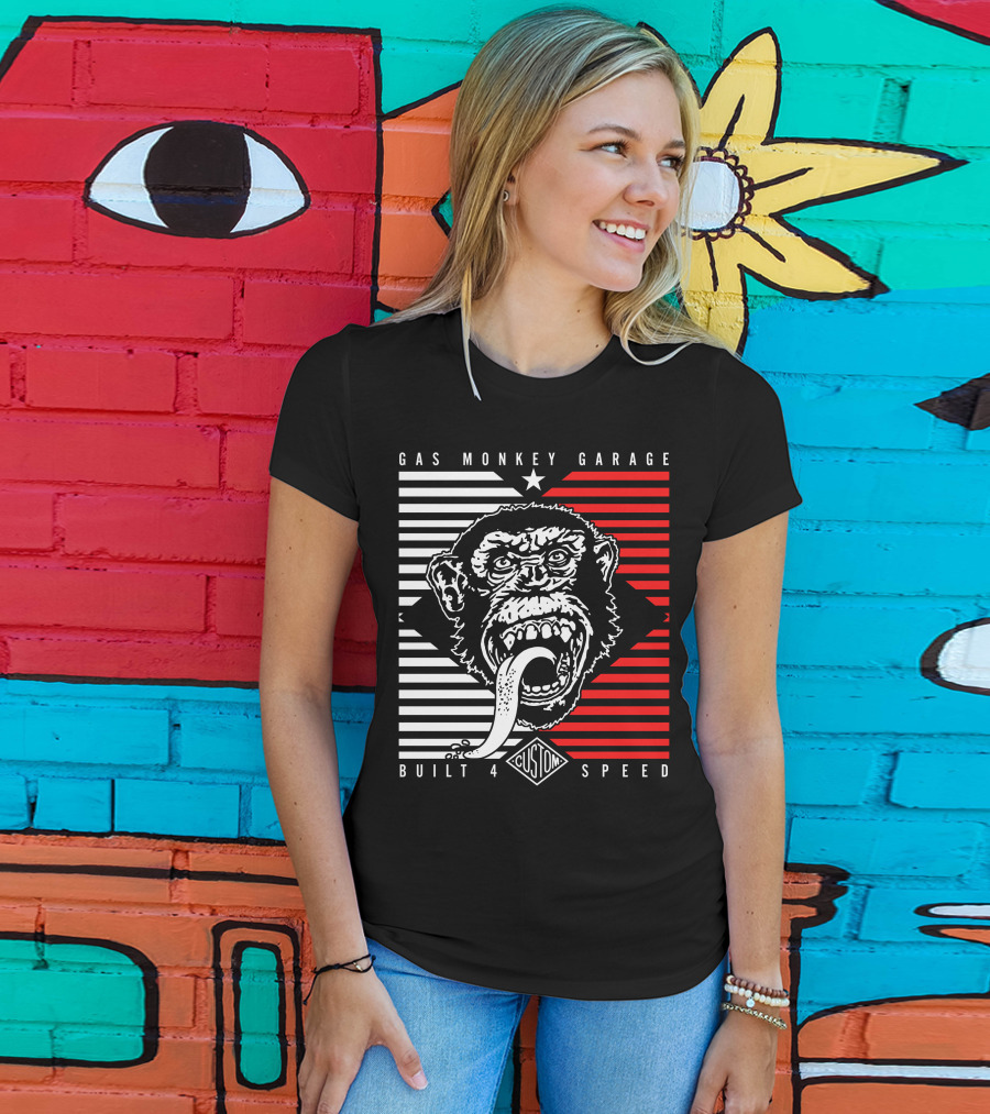 Gas Monkey Garage Built 4 Speed Custom Stryper T-Shirt