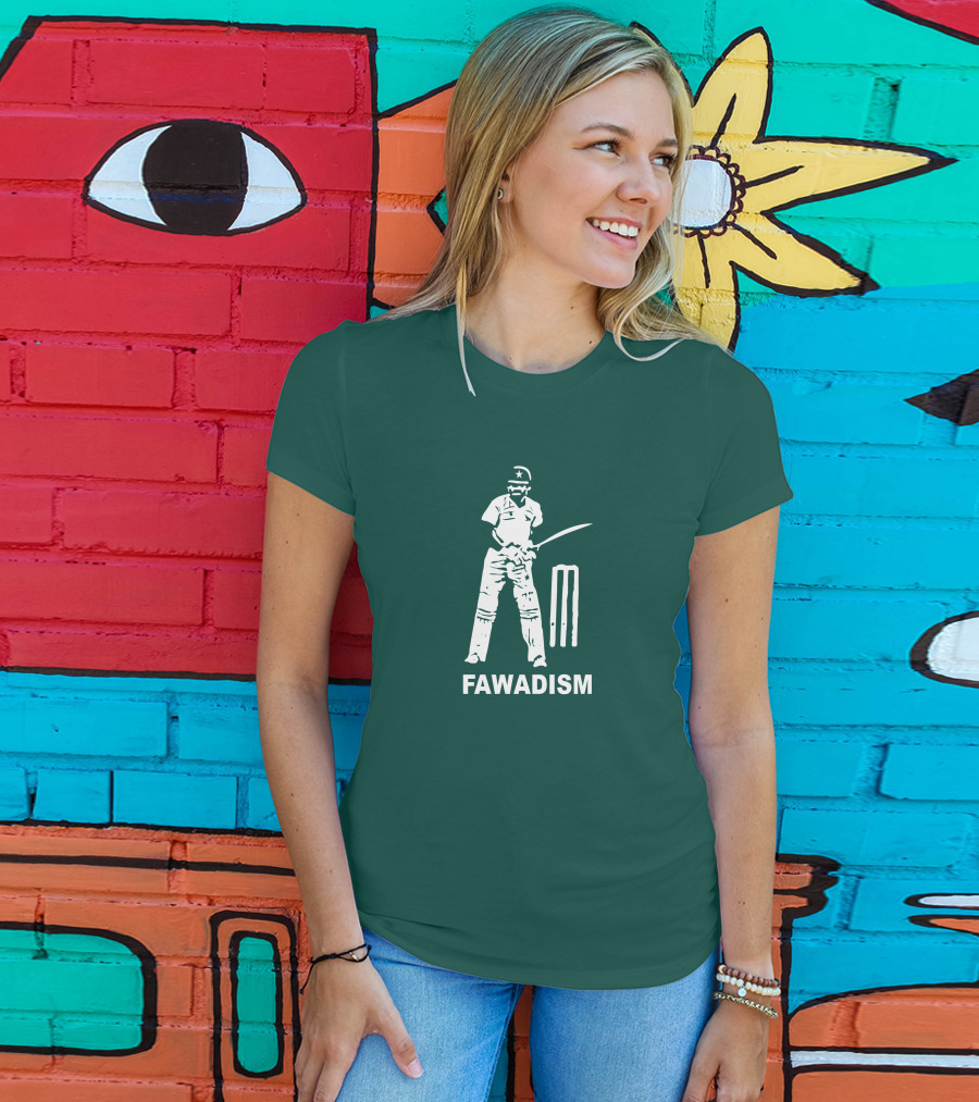 Cult Zeros Fawadism Fawad Alam Cricket T-Shirt