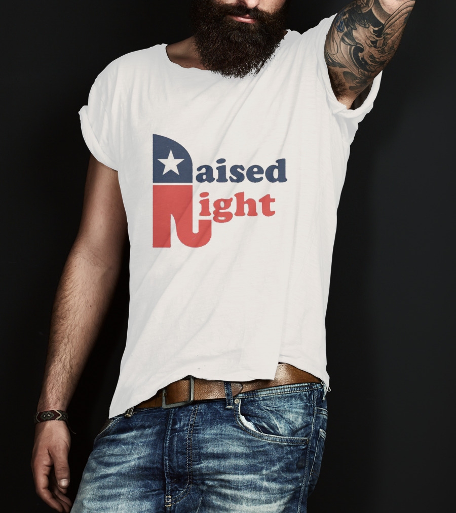 Raised Right Republican Elephant T-Shirt
