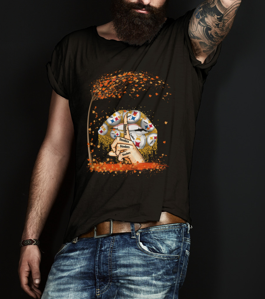 It's The Most Wonderful Time Of The Year Steelers Nfl Halloween Pittsburgh Steelers T-Shirt